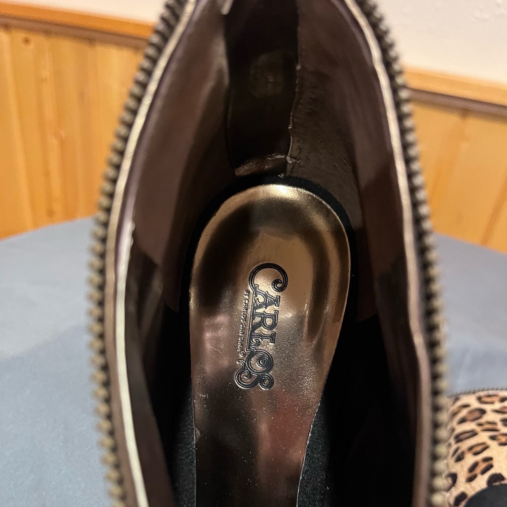 Carlos leopard print stiletto booties Mobwife 🔥 - Picture 5 of 7